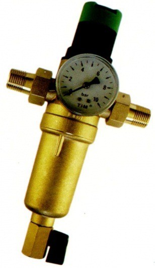 Фильтр промывной с редуктором и манометром TIM (гор.вода) 3/4"  JH-2007