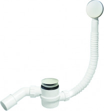 Сифон для ванны автомат белый 11/2-40/50 McAlpine MRB11-WH 